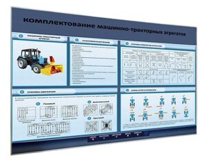 Электрифицированный светодинамический стенд «Комплектование машинно-тракторных агрегатов» - fgospostavki.ru - Мегион