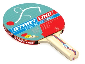 Ракетка для настольного тенниса start line level 100 прямая control - fgospostavki.ru - Мегион
