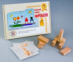 Игровой набор Фребеля "Кирпичики" (серия "Эксперимент") - fgospostavki.ru - Мегион