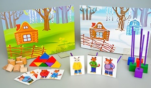 Игровой набор Фребеля "Заюшкина избушка" (серия "Сказочный мир". Выпуск 1) - fgospostavki.ru - Мегион