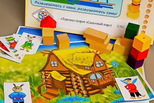 Игровой набор Фребеля "Теремок" (серия "Сказочный мир". Выпуск 1) - fgospostavki.ru - Мегион