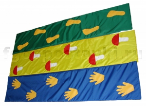 Коврик координационный (из 3-х дорожек + чехол) 120х250 сантиметров - fgospostavki.ru - Мегион