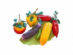 Набор муляжей "Овощи" - fgospostavki.ru - Мегион