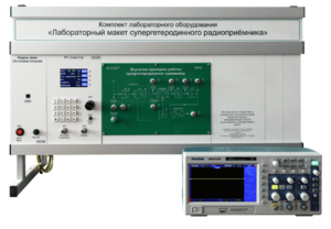 Комплект лабораторного оборудования «Лабораторный макет супергетеродинного радиоприёмника»  - fgospostavki.ru - Мегион