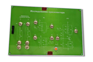 Сменная панель «Исследование преселектора» - fgospostavki.ru - Мегион