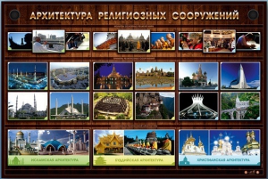 Интерактивный электрифицированный стенд "Архитектура религиозных сооружений" - fgospostavki.ru - Мегион