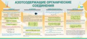 Стенд "Азотсодержащие органические соединения" - fgospostavki.ru - Мегион