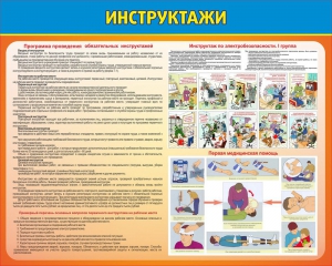 Стенд "Инструктажи" - fgospostavki.ru - Мегион