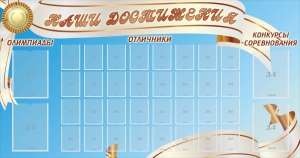 Стенд "Наши достижения" Вариант 8 - fgospostavki.ru - Мегион