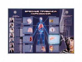 Электрифицированный стенд "Вредные привычки: наркомания" - fgospostavki.ru - Мегион
