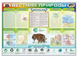 Стенд-уголок "Вестник природы" Вариант 1 - fgospostavki.ru - Мегион