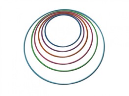 Обруч гимнастический стальной утяжеленный (1200 мм)  - fgospostavki.ru - Мегион