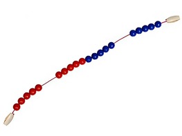 Бусы для счета в пределах 20 (раздаточные) - fgospostavki.ru - Мегион