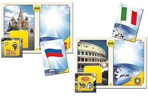 Настольно-печатная игра "Флаги стран мира 1. Европа" - fgospostavki.ru - Мегион