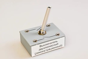 Выключатель двухполюсный (демонстрационный) - fgospostavki.ru - Мегион