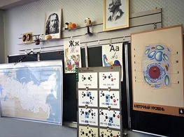 Панель демонстрационная над классной доской - fgospostavki.ru - Мегион