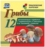 Тематические карточки "Грибы" - fgospostavki.ru - Мегион