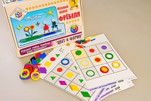 Игровой набор Фребеля "Цвет и форма" (серия "Эксперимент") - fgospostavki.ru - Мегион