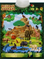 Озвученный плакат "Веселый зоопарк" - fgospostavki.ru - Мегион