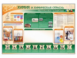 Стенд-уголок "Химия и химическая отрасль Российской Федерации" - fgospostavki.ru - Мегион