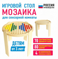 Игровой стол для сенсорной комнаты «Мозаика» - fgospostavki.ru - Мегион
