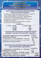 Стенд "Действия с десятичными дробями" - fgospostavki.ru - Мегион