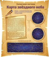 Стенд "Карта звездного неба" - fgospostavki.ru - Мегион