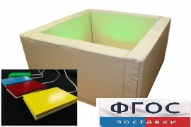 Сухой бассейн интерактивный с клавишами управления (217х217х66 сантиметров) - fgospostavki.ru - Мегион