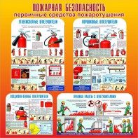 Стенд "Пожарная безопасность" Вариант 2 - fgospostavki.ru - Мегион
