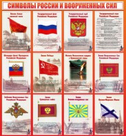 Стенд "Символы России и вооруженных сил" - fgospostavki.ru - Мегион