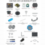 Robo kit DIYGO Мобильный робот с колесами всенаправленного движения - fgospostavki.ru - Мегион